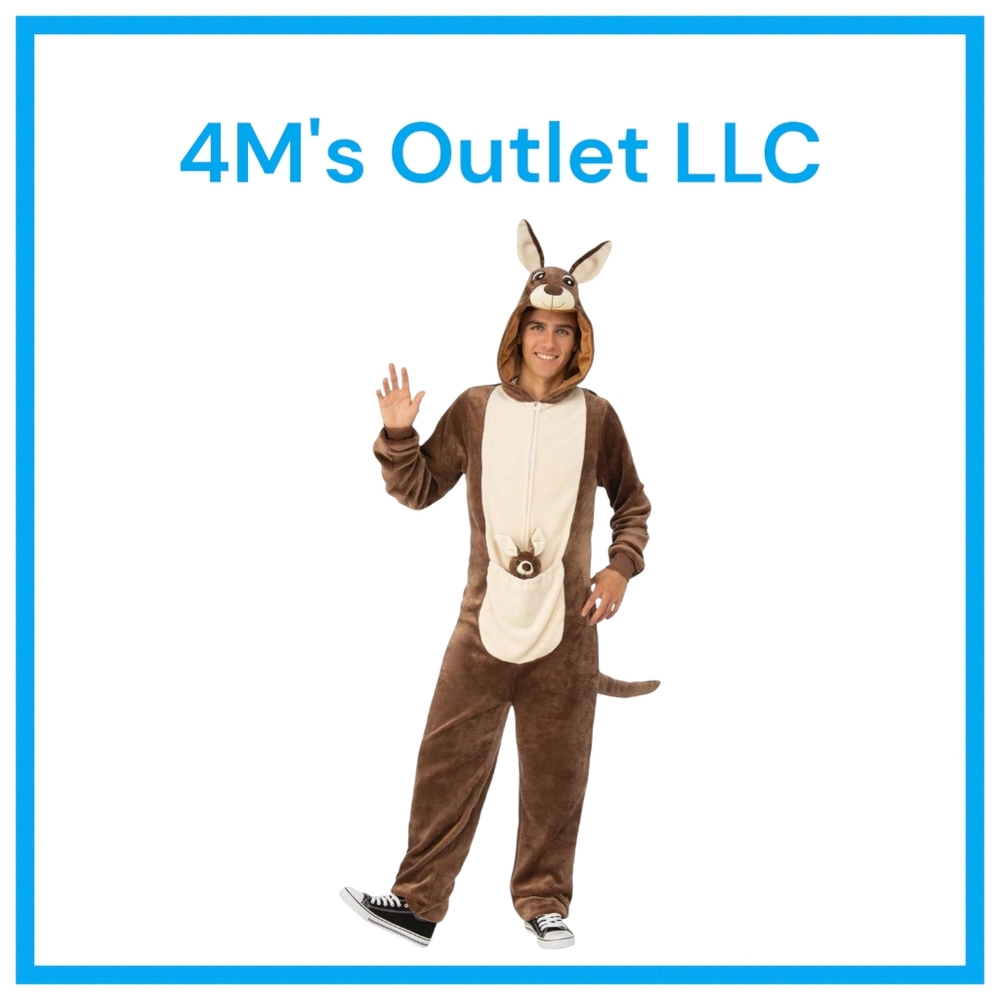 Rubie's Adult Comfy Wear One-Piece Hooded Costume Jumpsuit